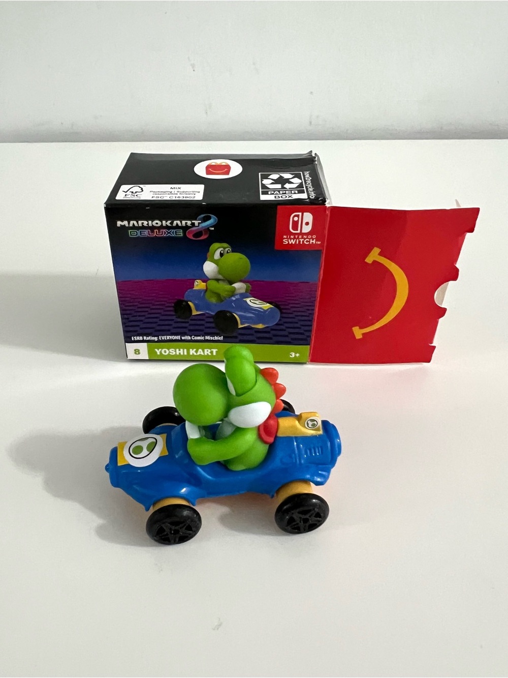 McDonald’s Mario Kart Toys - Yoshi Kart